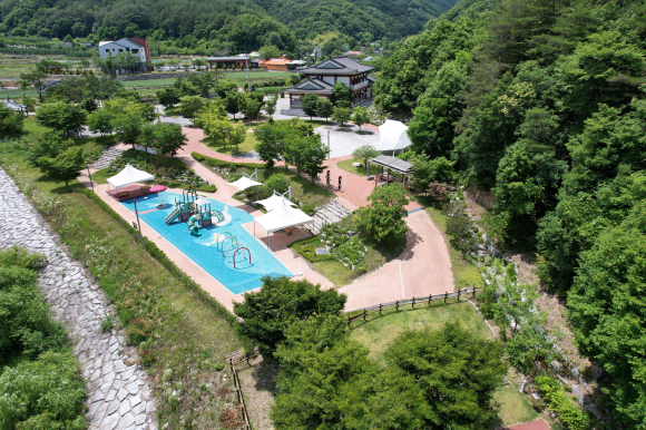 증산수도계곡캠핑장 이미지